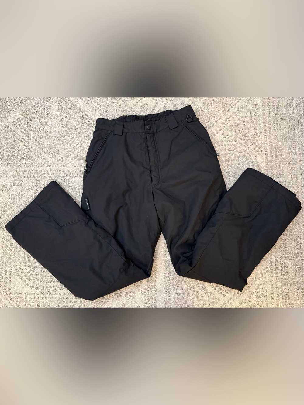 Columbia Women’s Snow pants Elastic Waist Black Sz L
